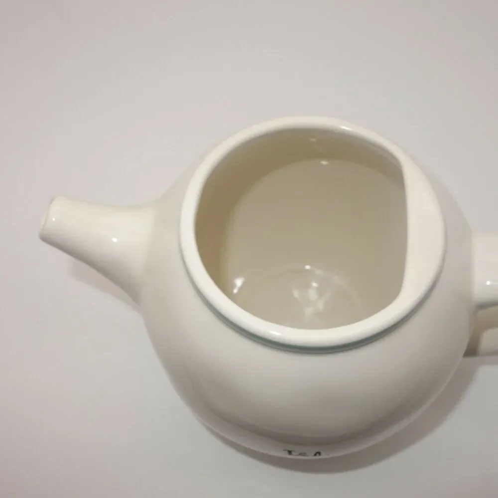 Rae Dunn Artisan by Magenta Blue Indigo Line Collection Teapot